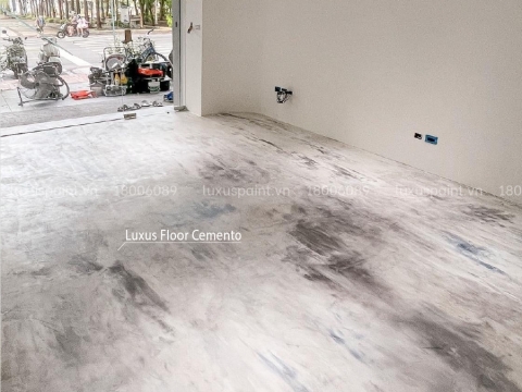 Vữa sàn tường Ý Luxus Floor Micro Cemento Wall2Floor