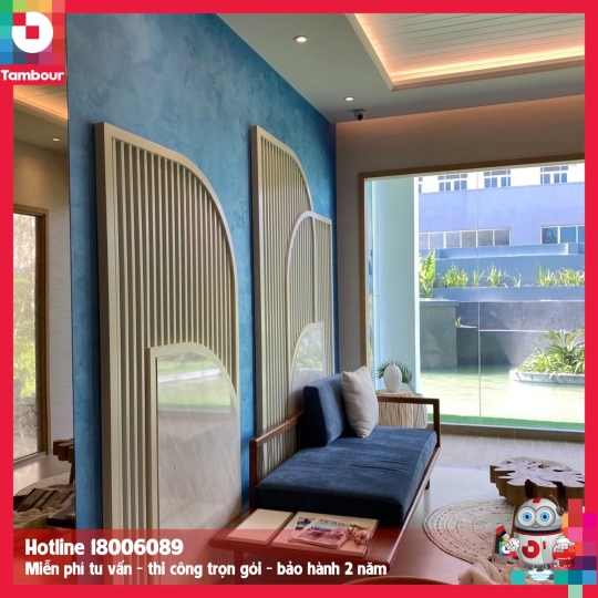 SƠN HIỆU ỨNG VẢI LỤA CASHMERE VELVET